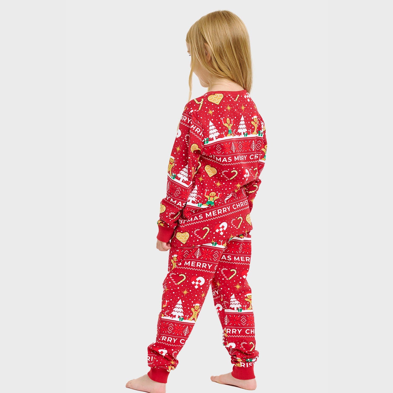 Christmas Cookie Pyjamas Red โ Kids